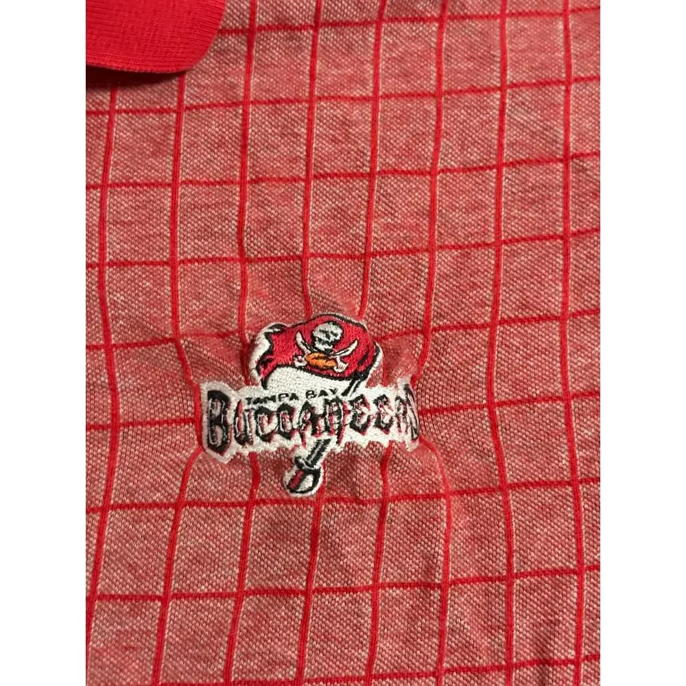 Vintage 90s NFL Pro Line Logo Athletic Tampa Bay Buccaneers Polo Shirt - Medium - Picture 4 of 10